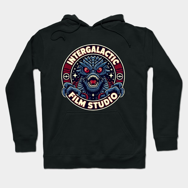 Intergalactic Film Studio Hoodie by Dead Galaxy